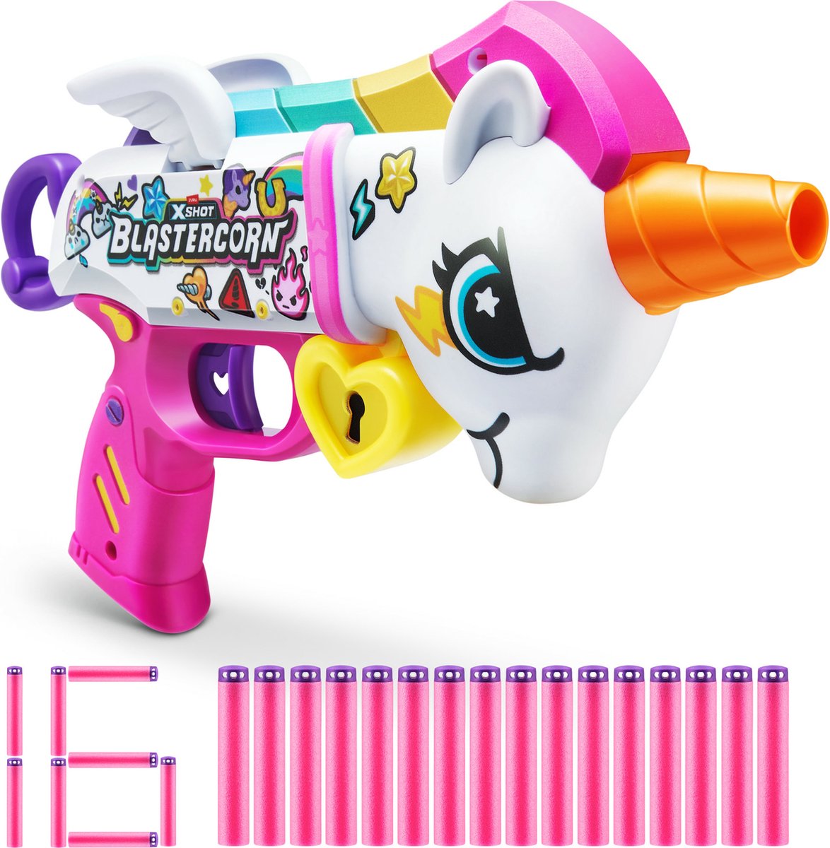 XSHOT - blastercorn (incl. 16 pijlen) van zuru - speelgoedblaster