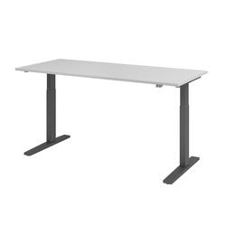 Bach Zit-sta-bureau hammerer vxmka19 5 g grijs 1800 x 800 mm