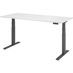 Bach Zit-sta-bureau hammerer vxdkb19 w g wit 1800 x 800 mm