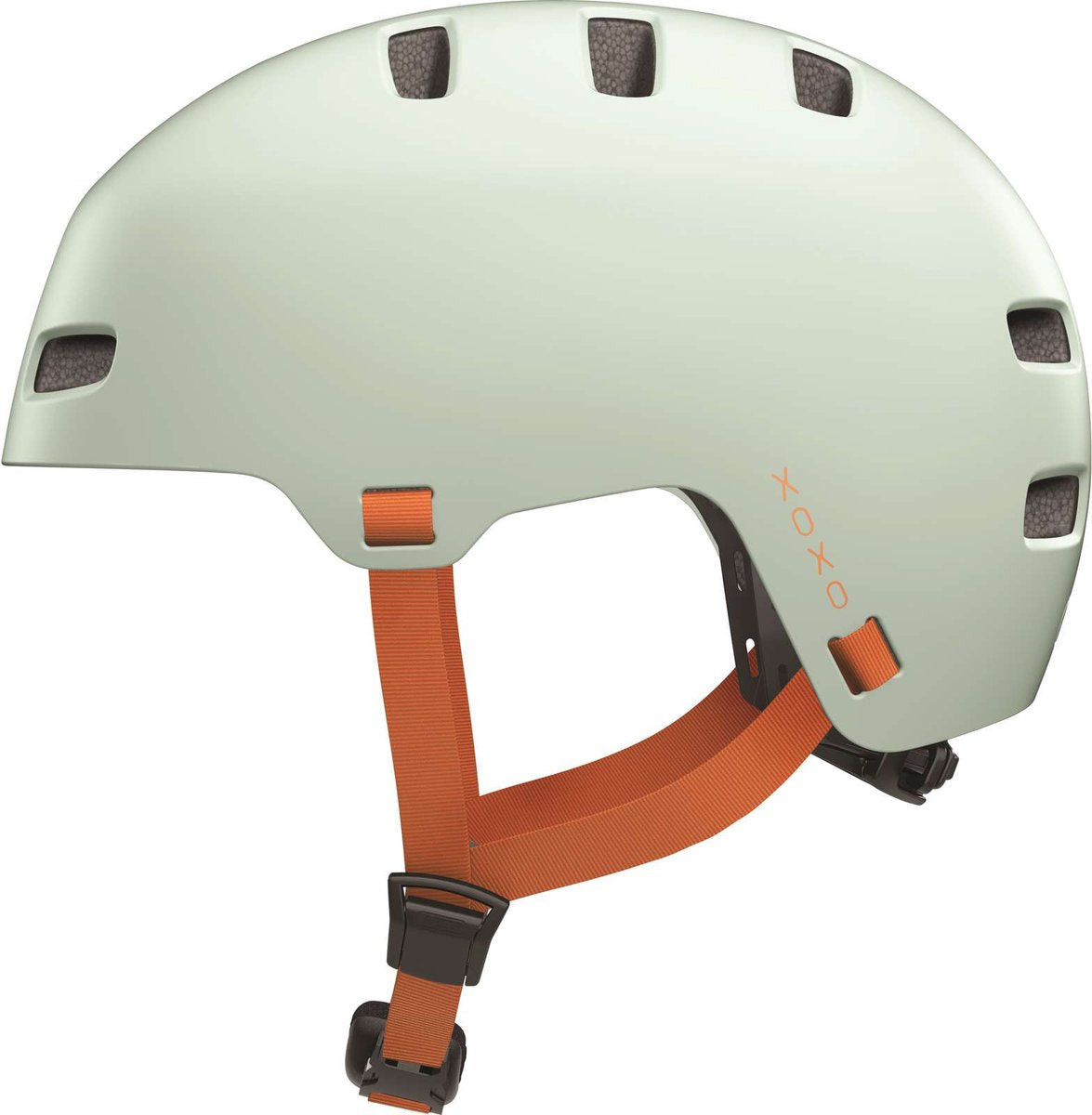 ABUS Fietshelm xoxo mint green s - 51-55 cm - lichtgroen - geschikt voor gebruik op elektrische fietsen - stadsfietsen - 370 g