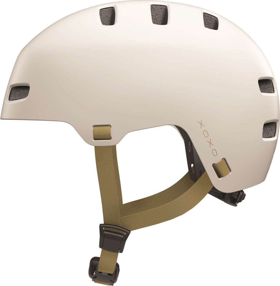 ABUS Fietshelm xoxo eco birch taupe m - 54-58 cm - beige - geschikt voor gebruik op elektrische fietsen - stadsfietsen - 400 g