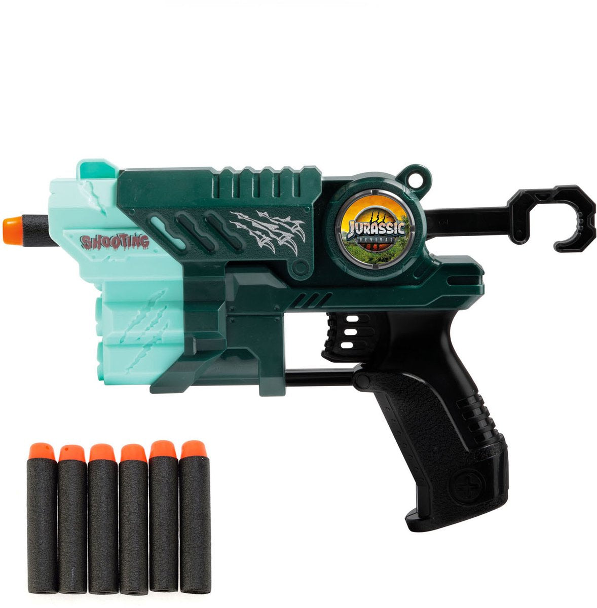 Toi-Toys Jurassic revivial pistool dino met foam pijlen