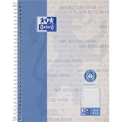 Collegeblok OXFORD 400159376 A5+ Blauw