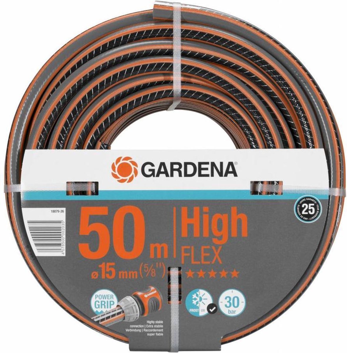 GARDENA comfort highflex tuinslang - 15 mm (5 8 ) - 50 m