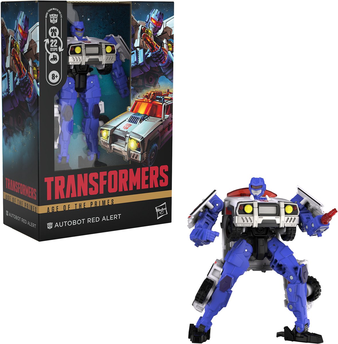 Transformers Hasbro age of the primes voyager class action figure the thirteen autobot red alert 18 cm action figuur