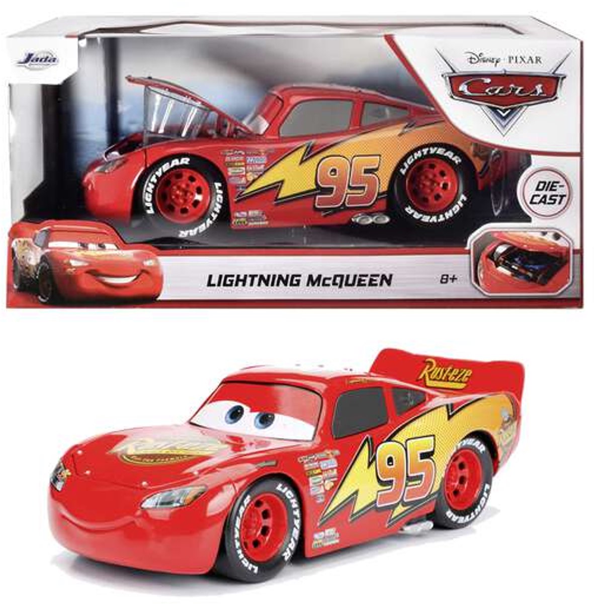 JADA Lightning mcqueen 1:24