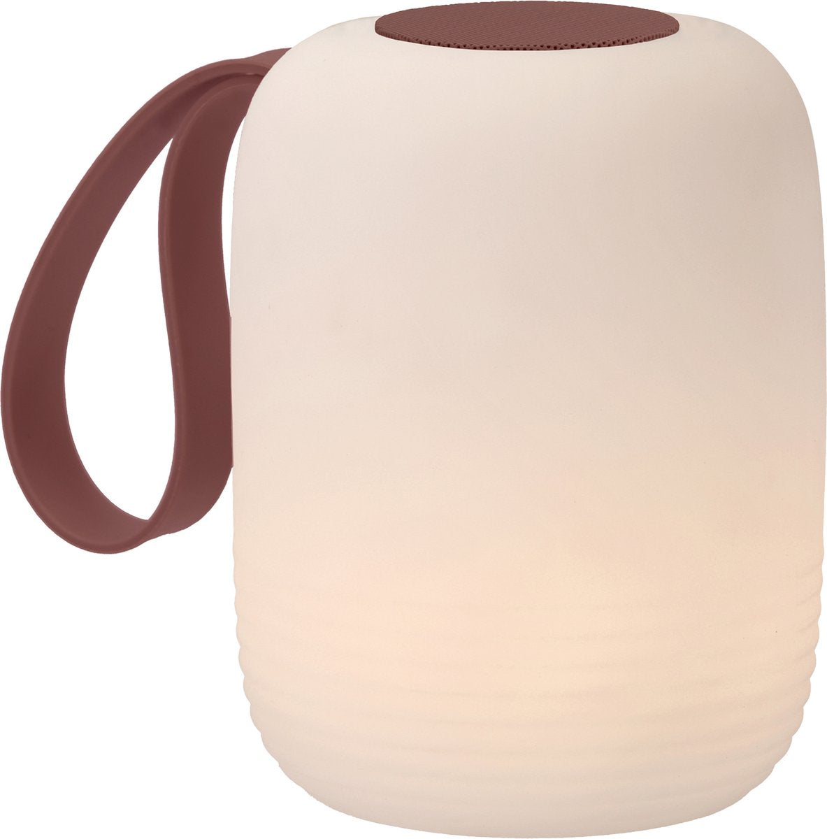 Villa Collection hav led lamp met luidspreker dia 12,5 x 15,5 cm wit rood