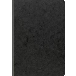 Schrijfblok Brunnen Geruit A4 Zachte kaft 192 pagina’s Zwart