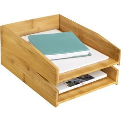 Brievenbakje CEP Bruin A4 75 mm x 252 mm x 340 mm