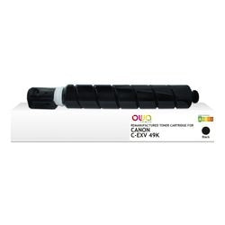 Inktcartridge OWA C-EXV 49 K Zwart 36000p