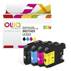 Inktcartridge OWA LC223 Multikleur