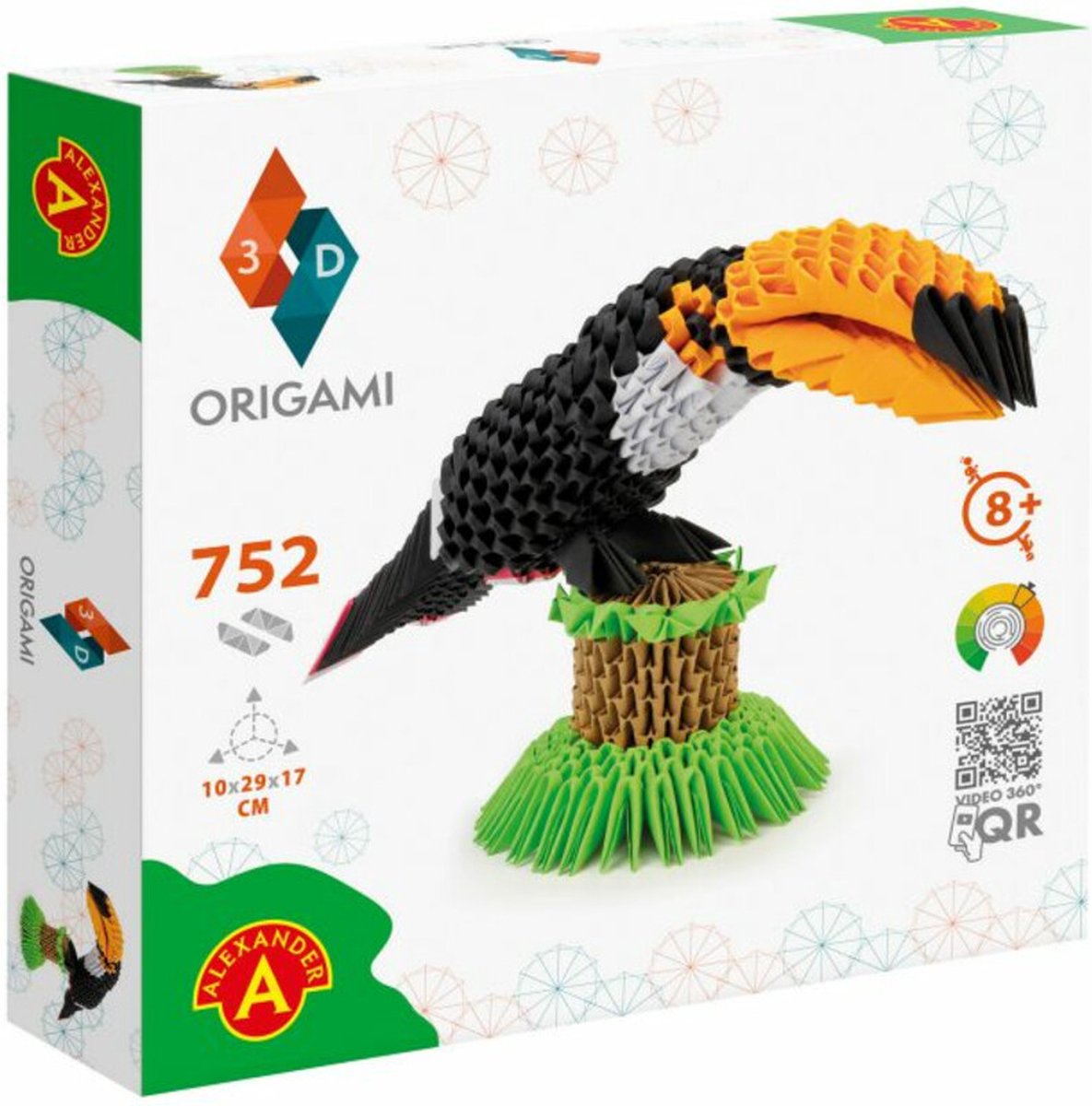 Alexander Toys Alexander - origami 3d - toekan
