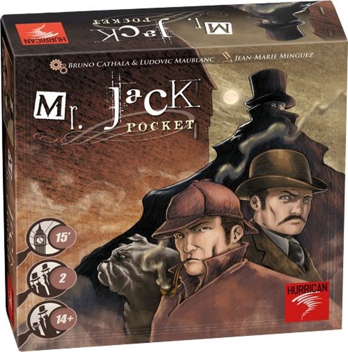 Asmodee Mr. jack - pocket - bordspel