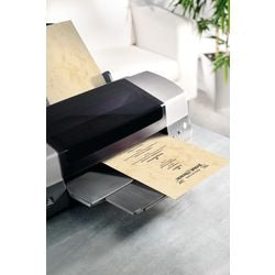 Decoratiepapier Sigel XXL A4 225gsm Beige