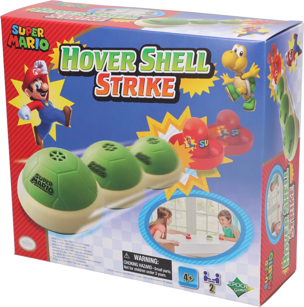 EPOCH Games Super mario hover shell strike - actiespel