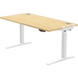 Zit-sta-bureau Fellowes 9787301 Staal, MFC Wit