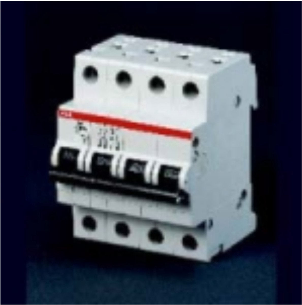 Busch-Jaeger Abb automaat 4p 6ka s204 c 25a - 2cds254001r0254