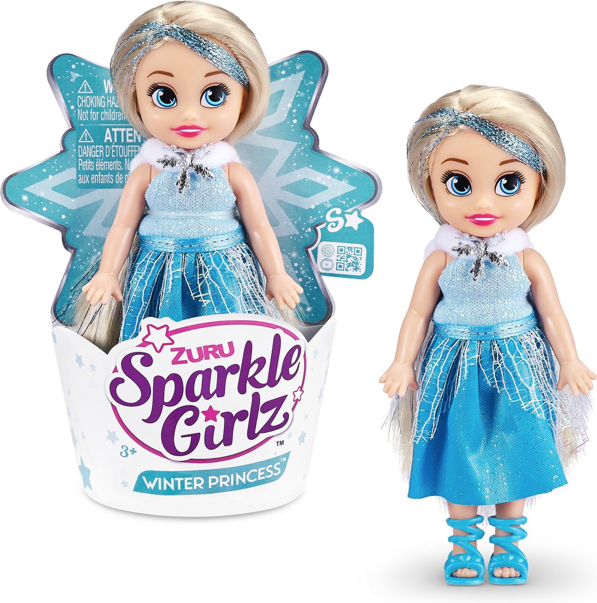 ZURU sparkle girlz winter prinses cupcake