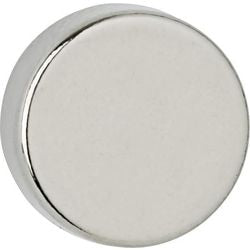 Magneten MAUL 6182096 Zilver Pak van 10
