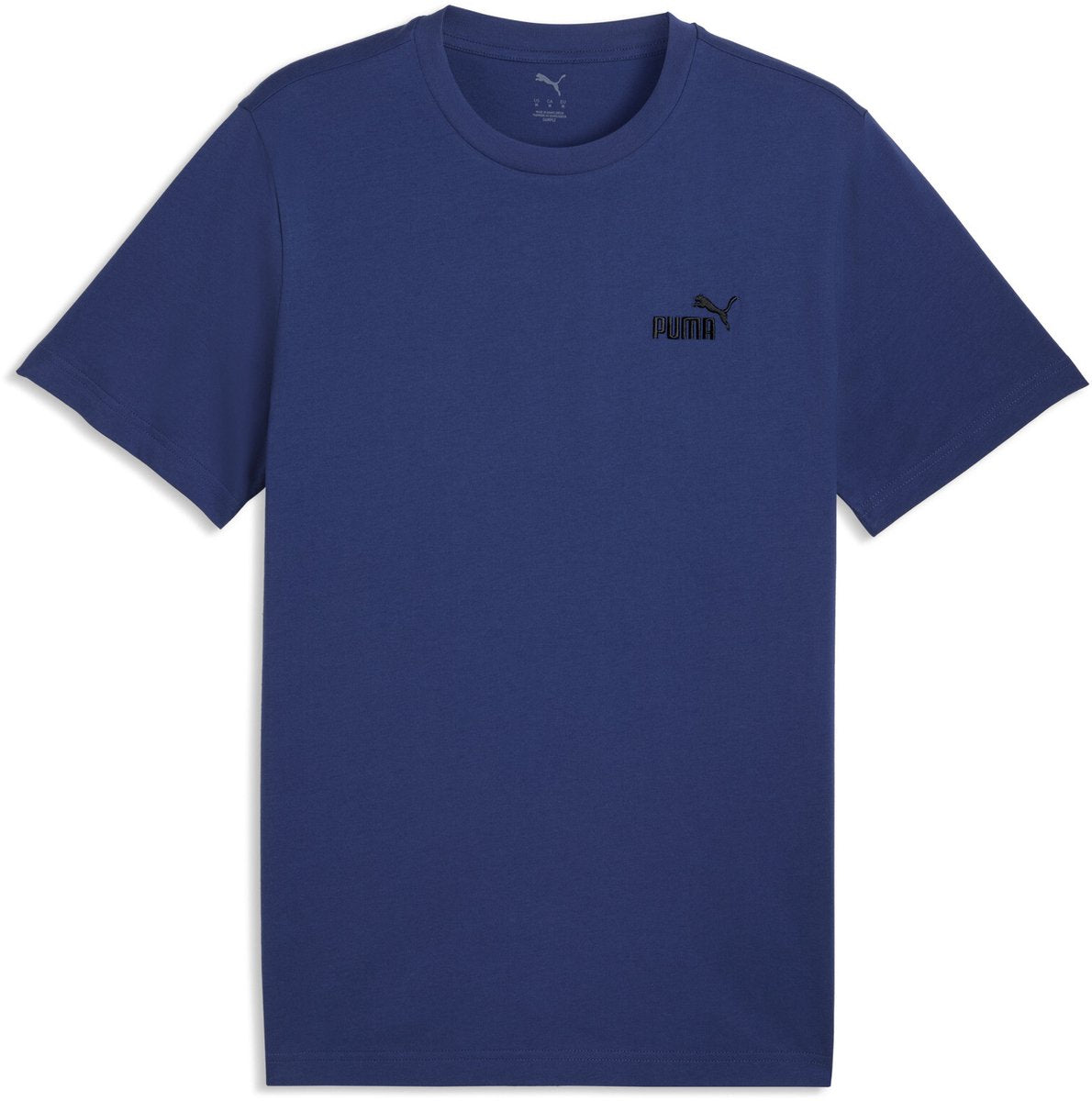 PUMA ess small no. 1 logo tee (s) unisex t-shirt - blue jewel