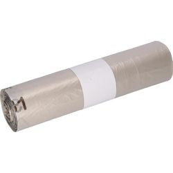 Vuilniszakken DEISS 99424 42 micron Transparant