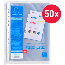 Showtassen Exacompta 5250E Transparant Polypropyleen A4