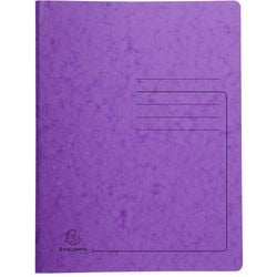 Map met veer Exacompta 240228E A4 Paars