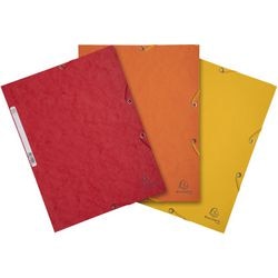 3-klepsmap Exacompta 55575E A4 Geel