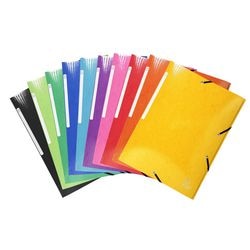 3-klepsmap Exacompta 55930E Kleurenassortiment