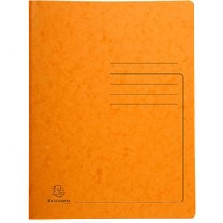 Map met veer Exacompta 240224E A4 Oranje