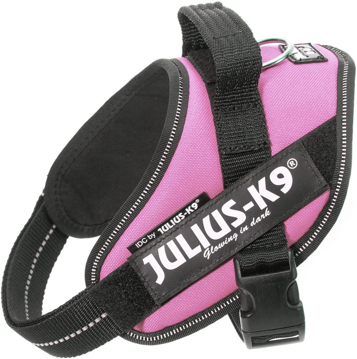 Julius K9 Wereld bekende idc powertuig voor tekstlabels roze maat: mini