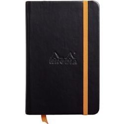 Notitieboek Clairefontaine Rhodia 118642C PU Zwart