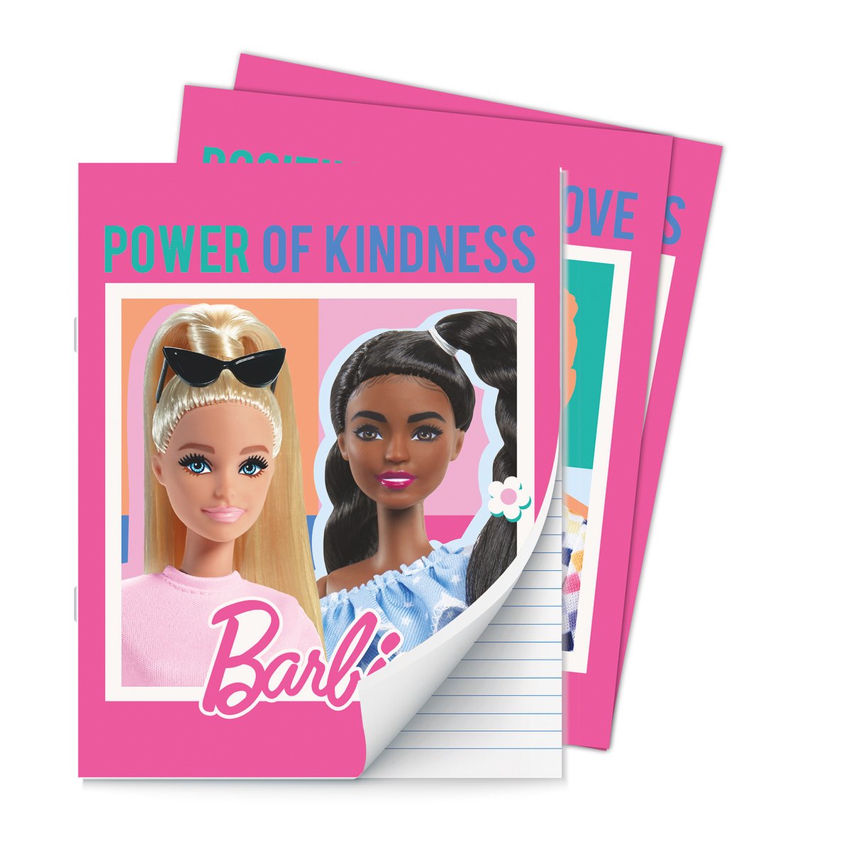 Interstat Barbie a5 schrift lijn 3-pack