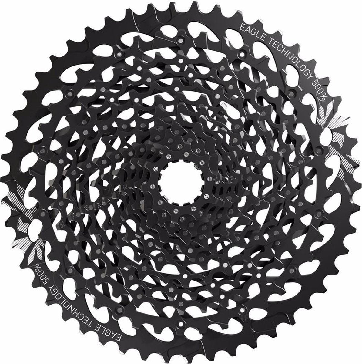 Sram xg1275 12-speed cassette zwart
