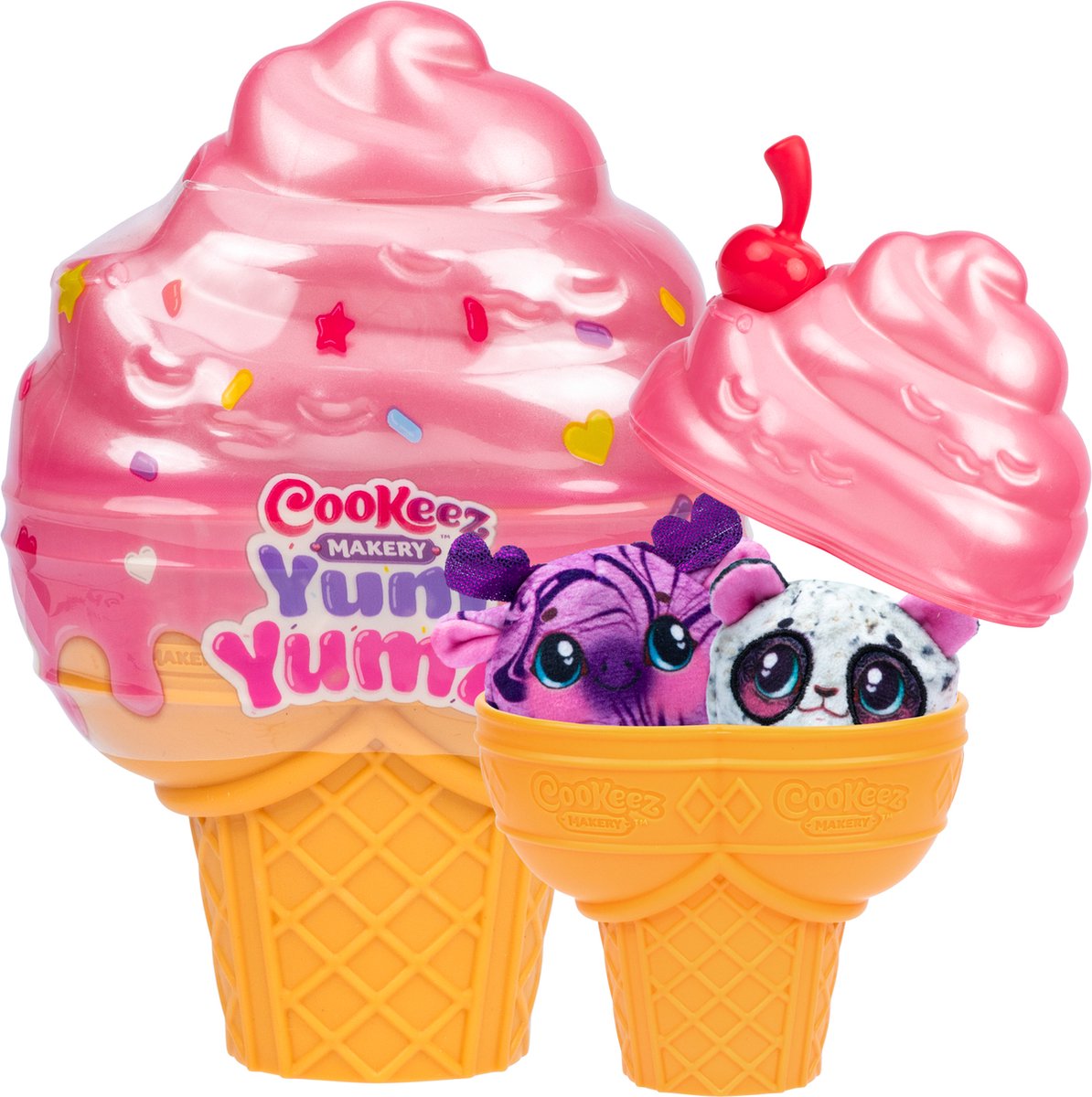 Cookeez Makery yum yumz surprise knuffel, 2-pack