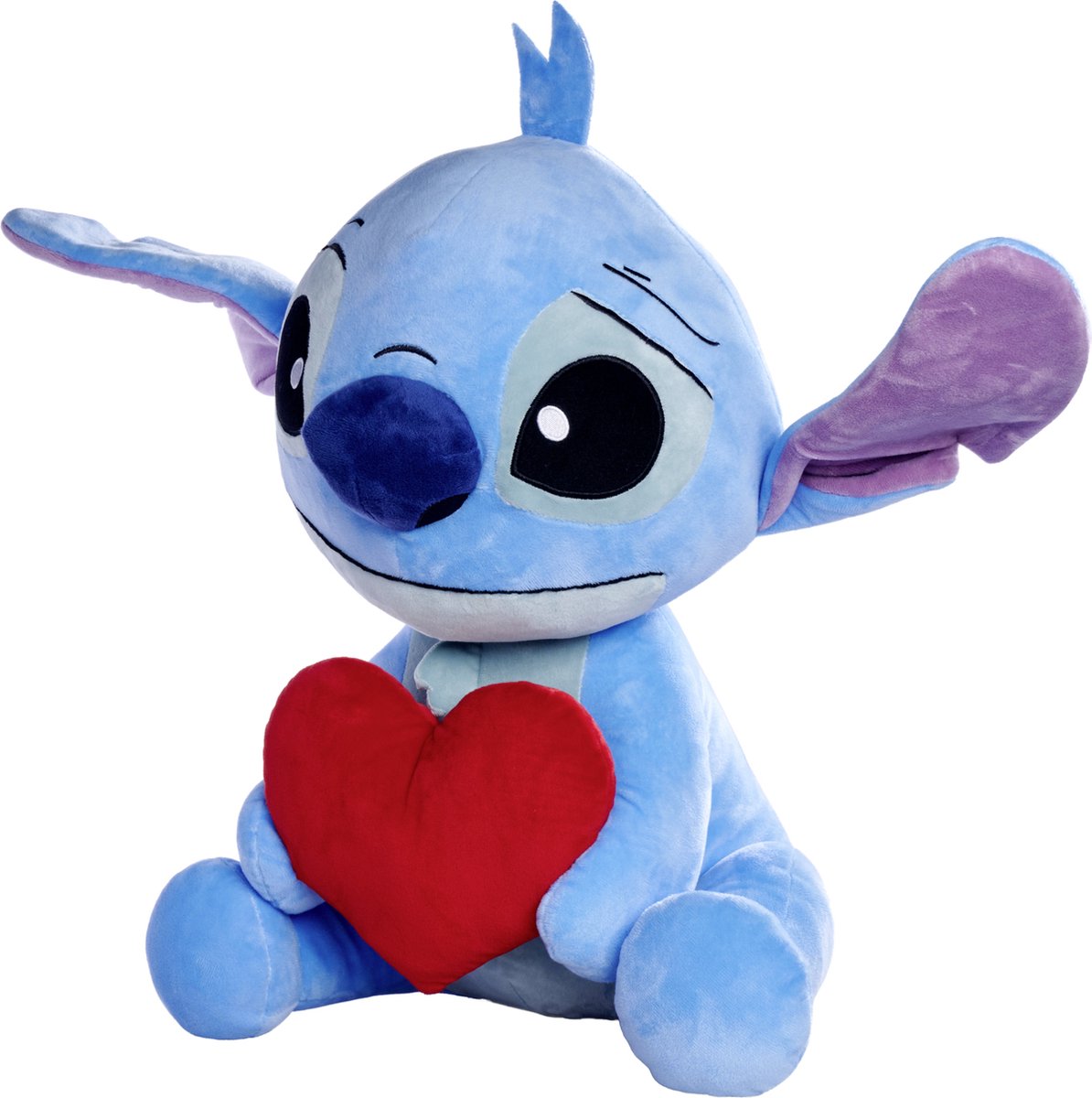 Simba Toys Plush - Disney Simba toys plush disney lilo stitch - stitch knuffel met hartje - 50cm