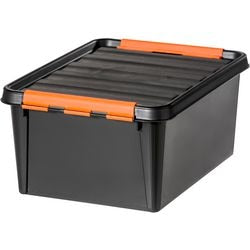 Magazijnbak SmartStore 3191269 PP (Polypropeen) Zwart