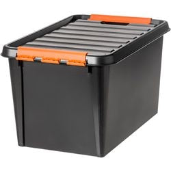 Magazijnbak SmartStore 3196269 PP (Polypropeen) Zwart