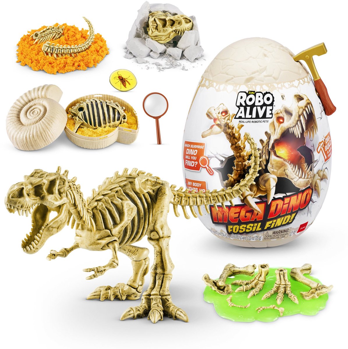 Robo Alive Zuru mega dino fossil find - speelfiguur