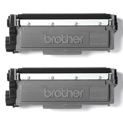 Tonercartridge Brother TN2320TWIN Hoog Zwart