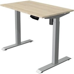 Zit-sta-bureau Kerkmann 10226250 Move 1 Esdoorn; Zilver