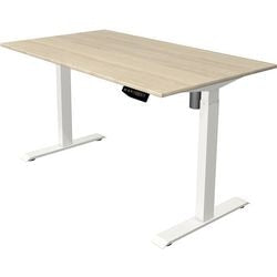 Zit-sta-bureau Kerkmann 10358250 Move 1 Esdoorn; Wit
