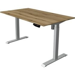 Zit-sta-bureau Kerkmann 10229655 Move 1 Eiken; Zilver