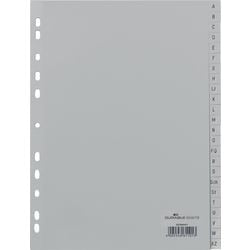 DURABLE Tabbladen 650810 Polypropeen Grijs