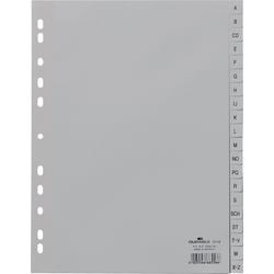 DURABLE Tabbladen 651010 Polypropeen Grijs