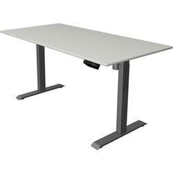 Zit-sta-bureau Kerkmann 10181311 Melamine Antraciet; Lichtgrijs