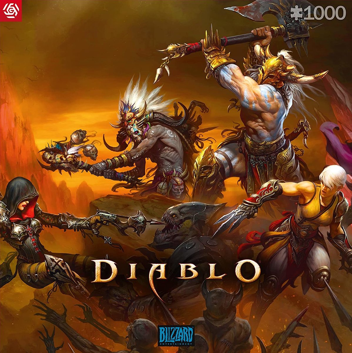Good Loot Diablo heroes battle puzzel (1000 stukken)