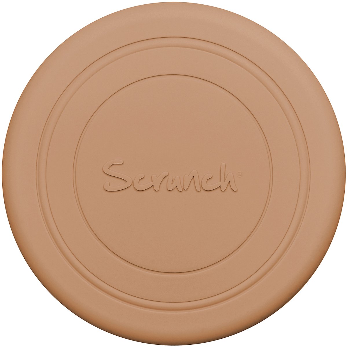 Scrunch frisbee - bruin - opvouwbaar - recycleerbaar