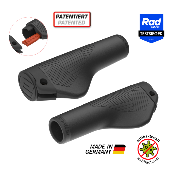 Ergotec Handvatten eg-active flex lang lang zwart