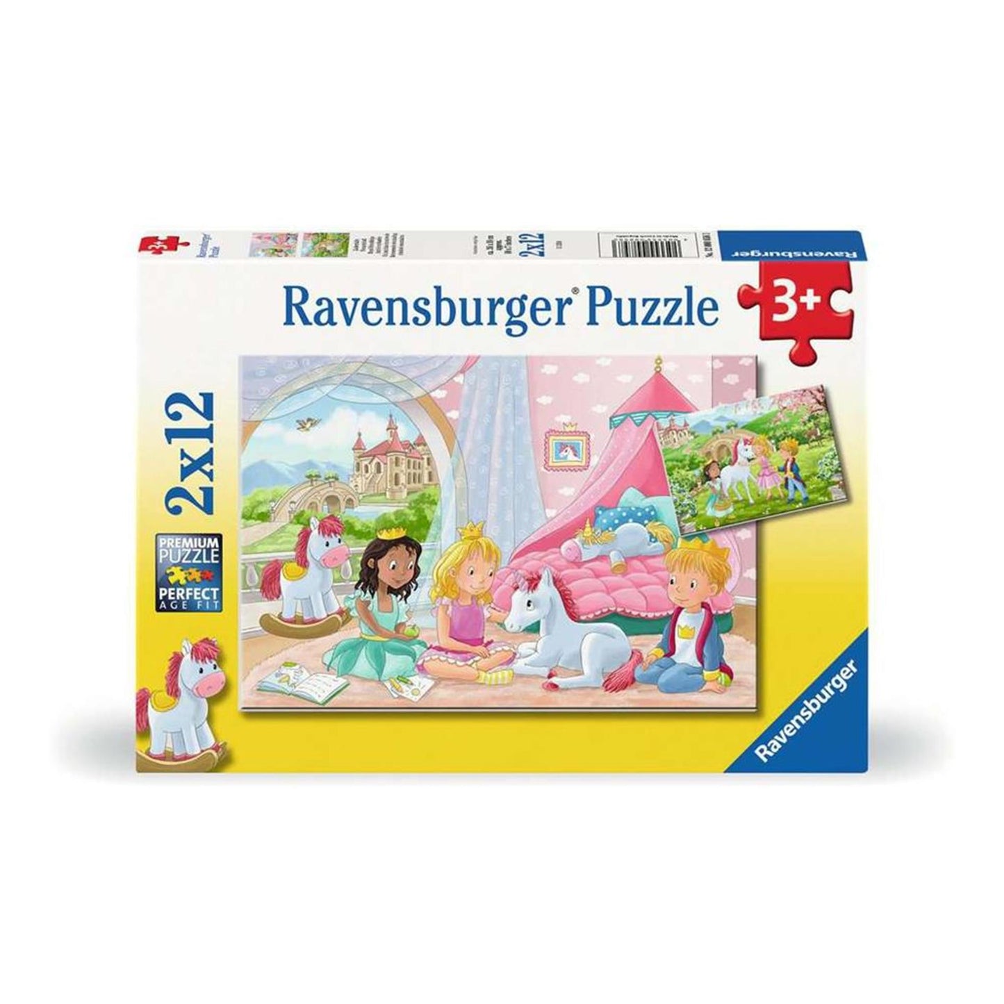 Ravensburger puzzel prince princess 2x12